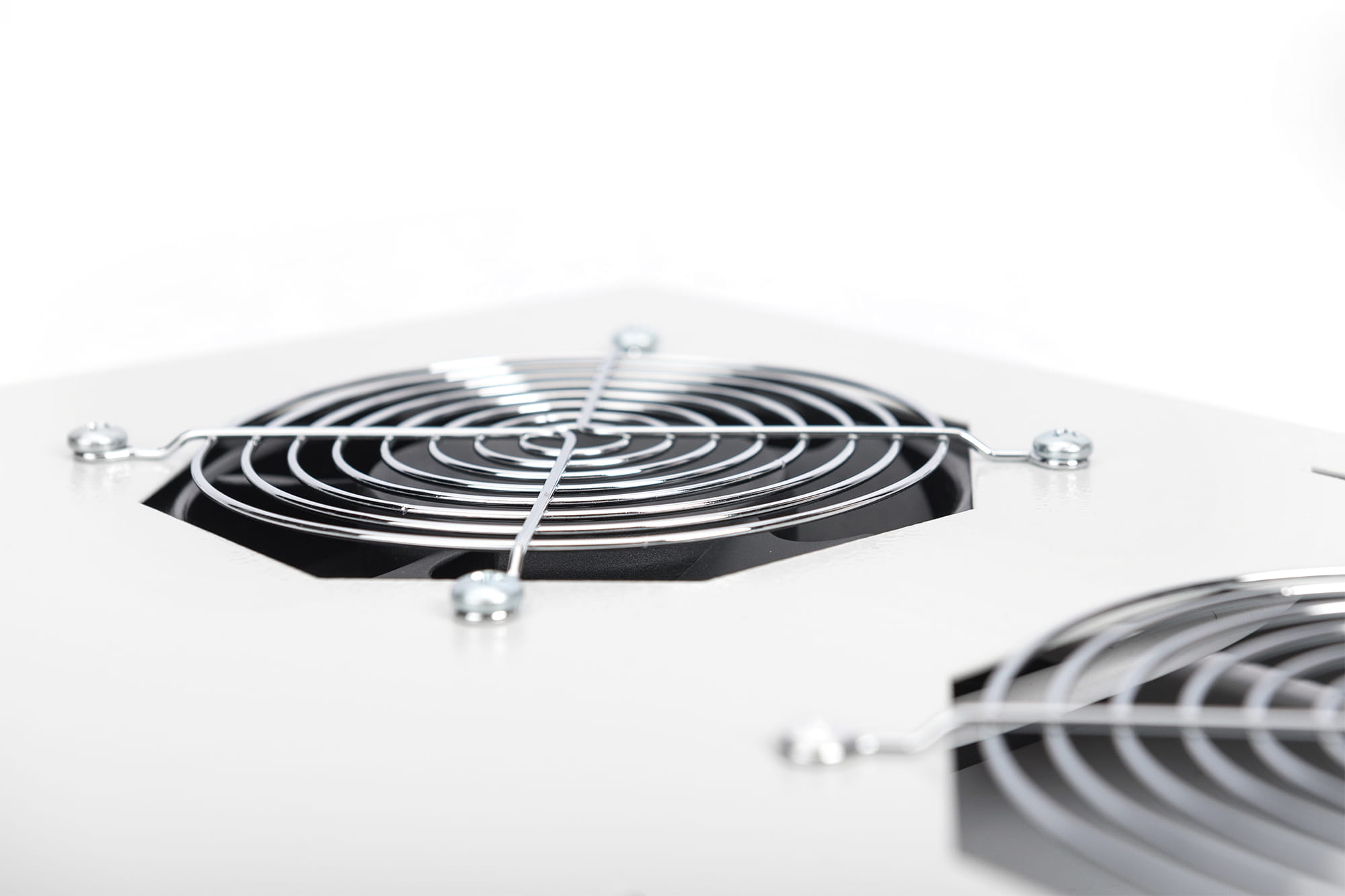 DIGITUS Professional DN-19-FAN-4-I-8-8 - Gestelldach - mit 4 Lüfter - Grau, RAL 7035 - 48.3 cm (19")