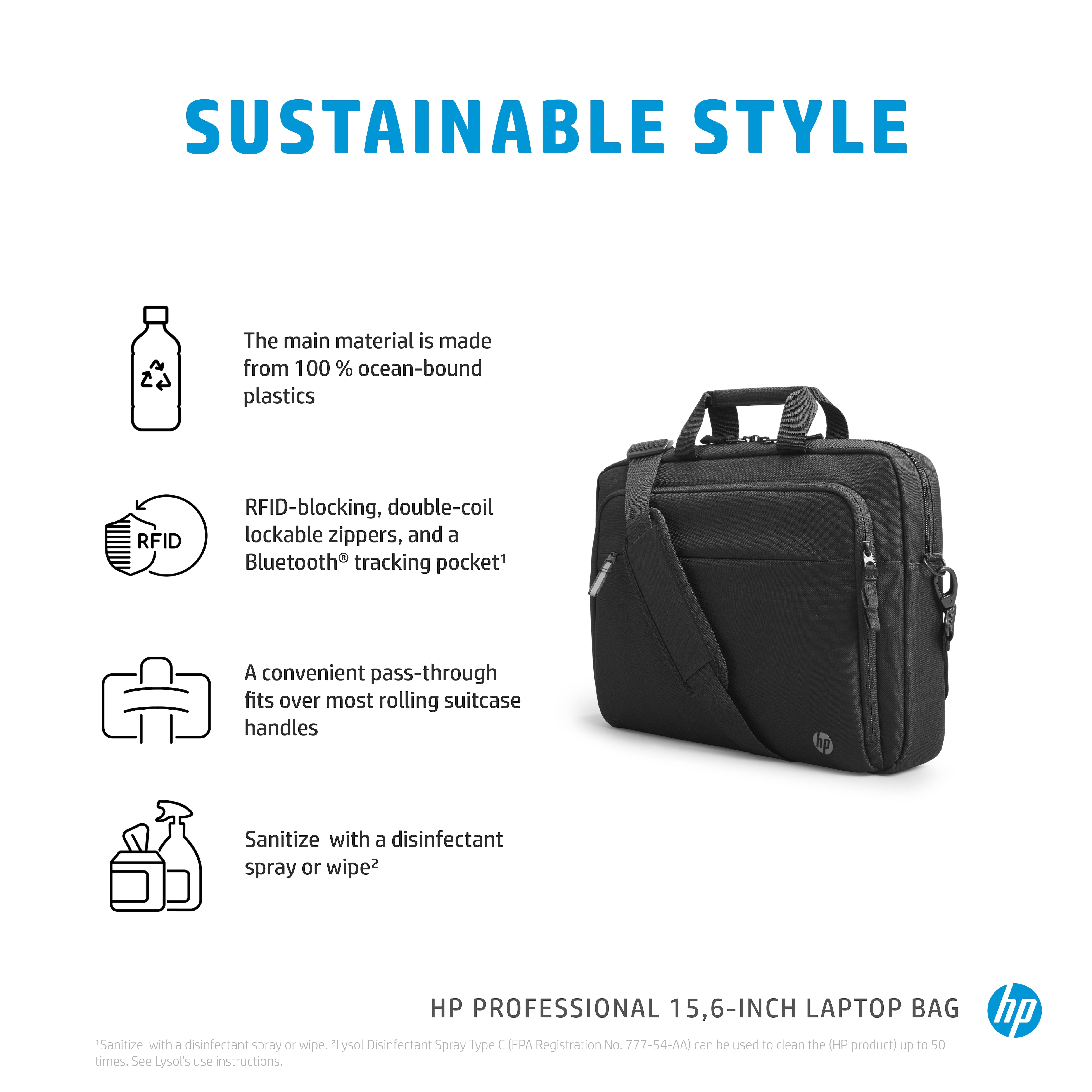 HP Professional - Notebook-Tasche - 39.6 cm (15.6")