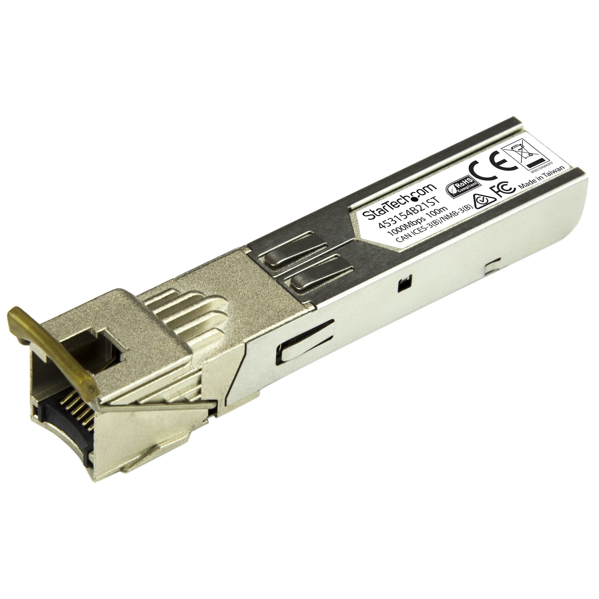 StarTech.com Giagbit Kupfer RJ45 SFP Transceiver Modul - HP 453154-B21 kompatibeles SFP - 1000Base-T - Mini GBIC - SFP (Mini-GBIC)-