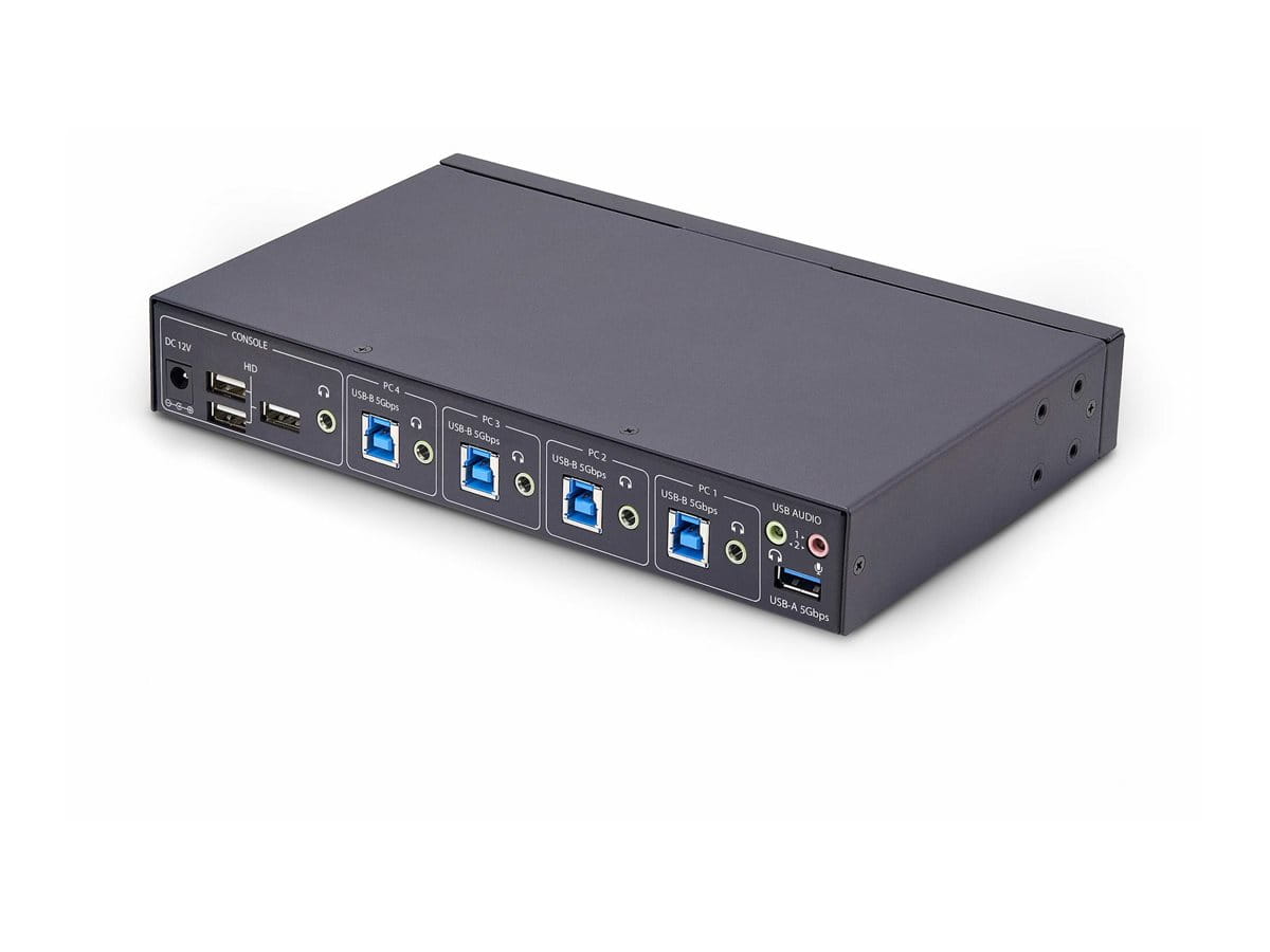 StarTech.com 4-Port KM Switch mit Mausumschaltung