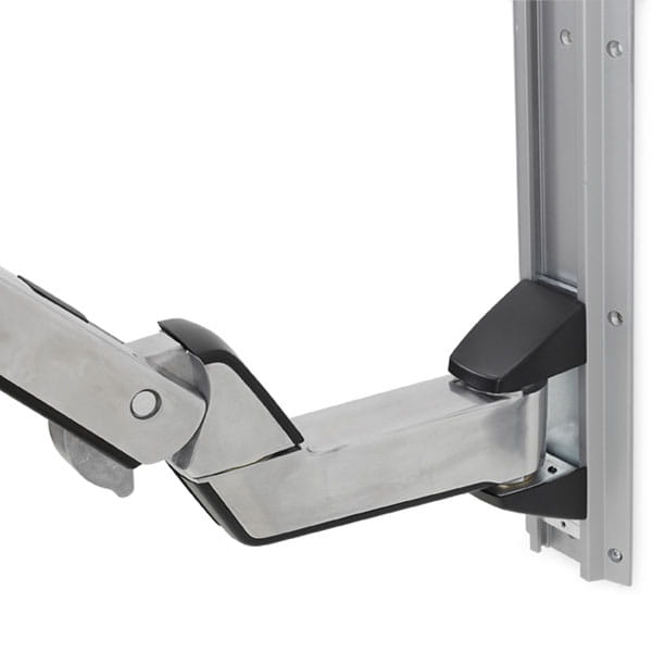 Ergotron Sit-Stand Combo Extender - Short - Montagekomponente (Verlängerungsarm, Wandhalterung mit Führungsschiene, Armabdeckung)