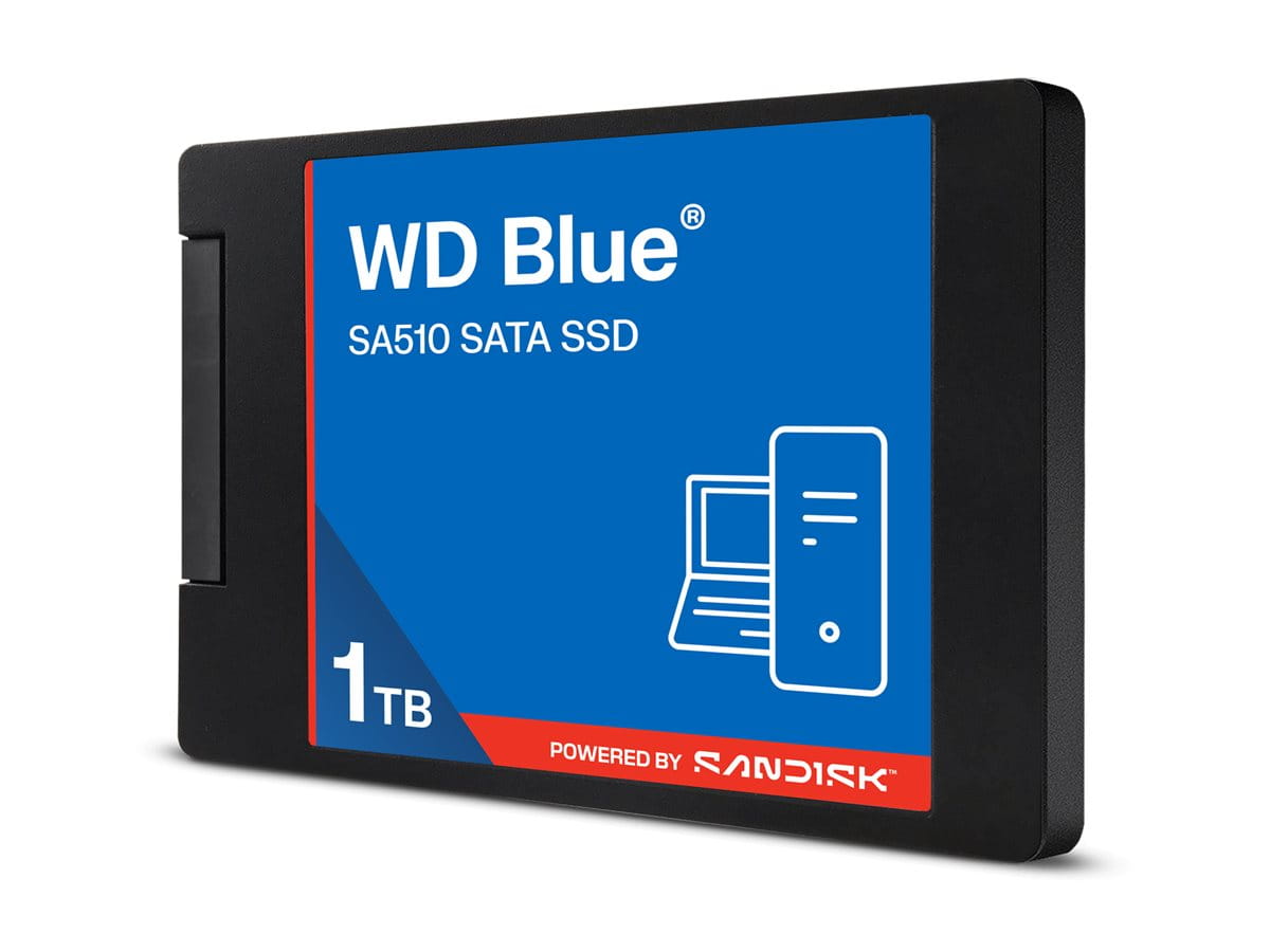 SanDisk WD Blue SA510 - SSD - 1 TB - intern - 2.5" (6.4 cm)