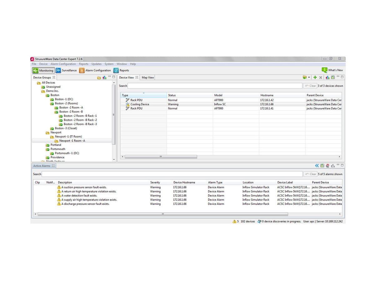 APC StruxureWare Data Center Expert - Abonnement-Lizenz