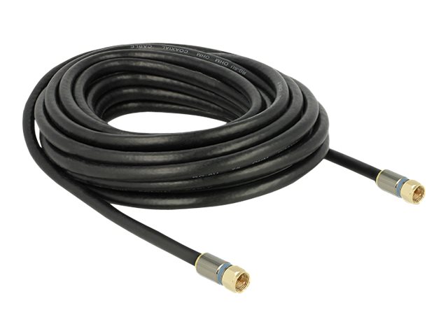 Delock Premium - HF-Kabel - F-Stecker männlich