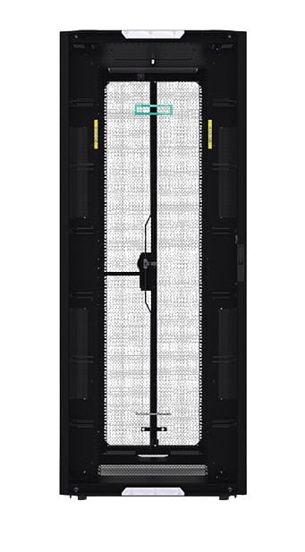 HPE 600mm x 1200mm G2 Enterprise Shock Rack - Schrank - Schwarz mit silbernen Akzenten - 42HE - 48.3 cm (19")