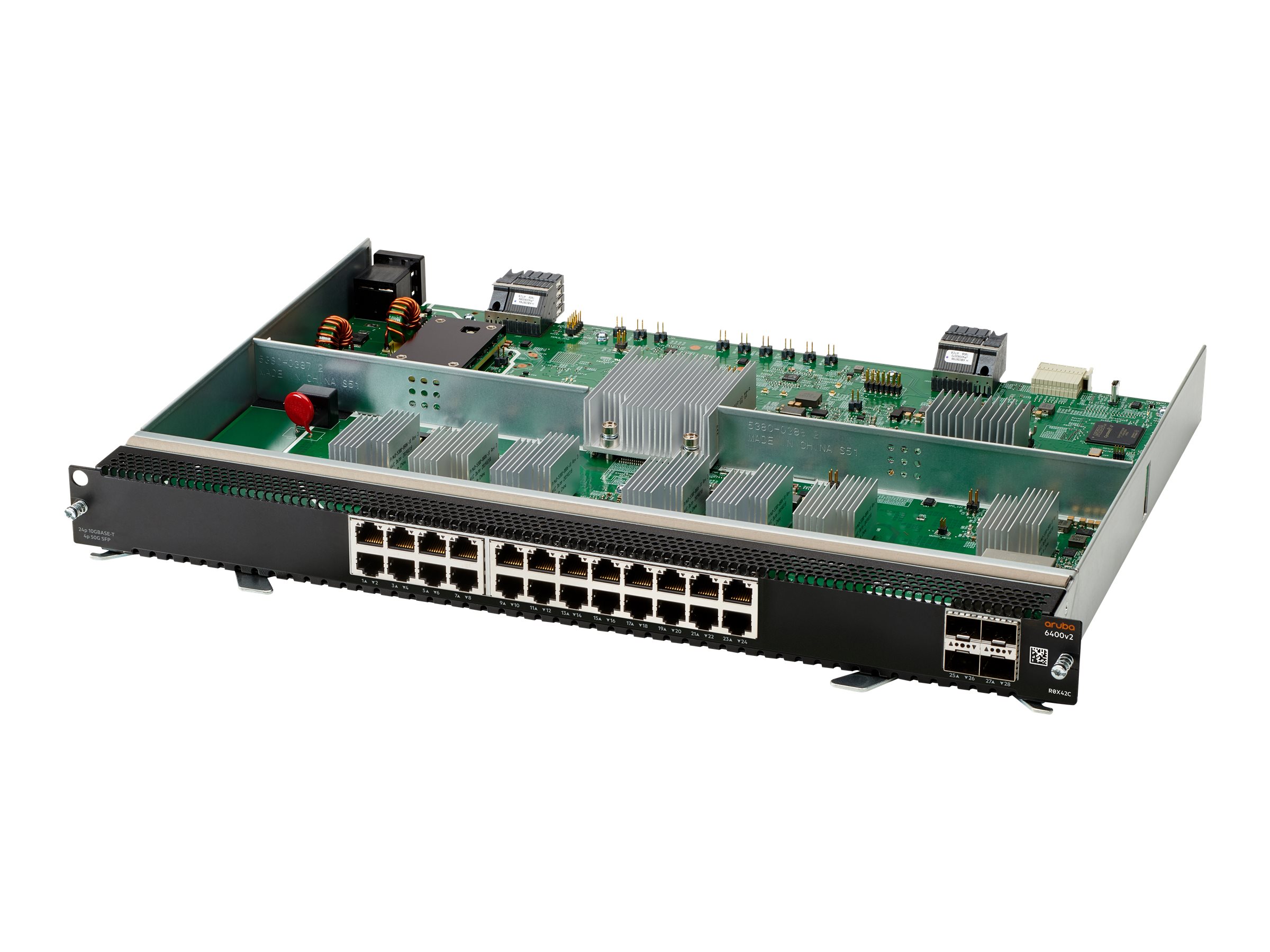 HPE Aruba Networking 6400 24-port 10Gbase-T and 4-port SFP56 v2