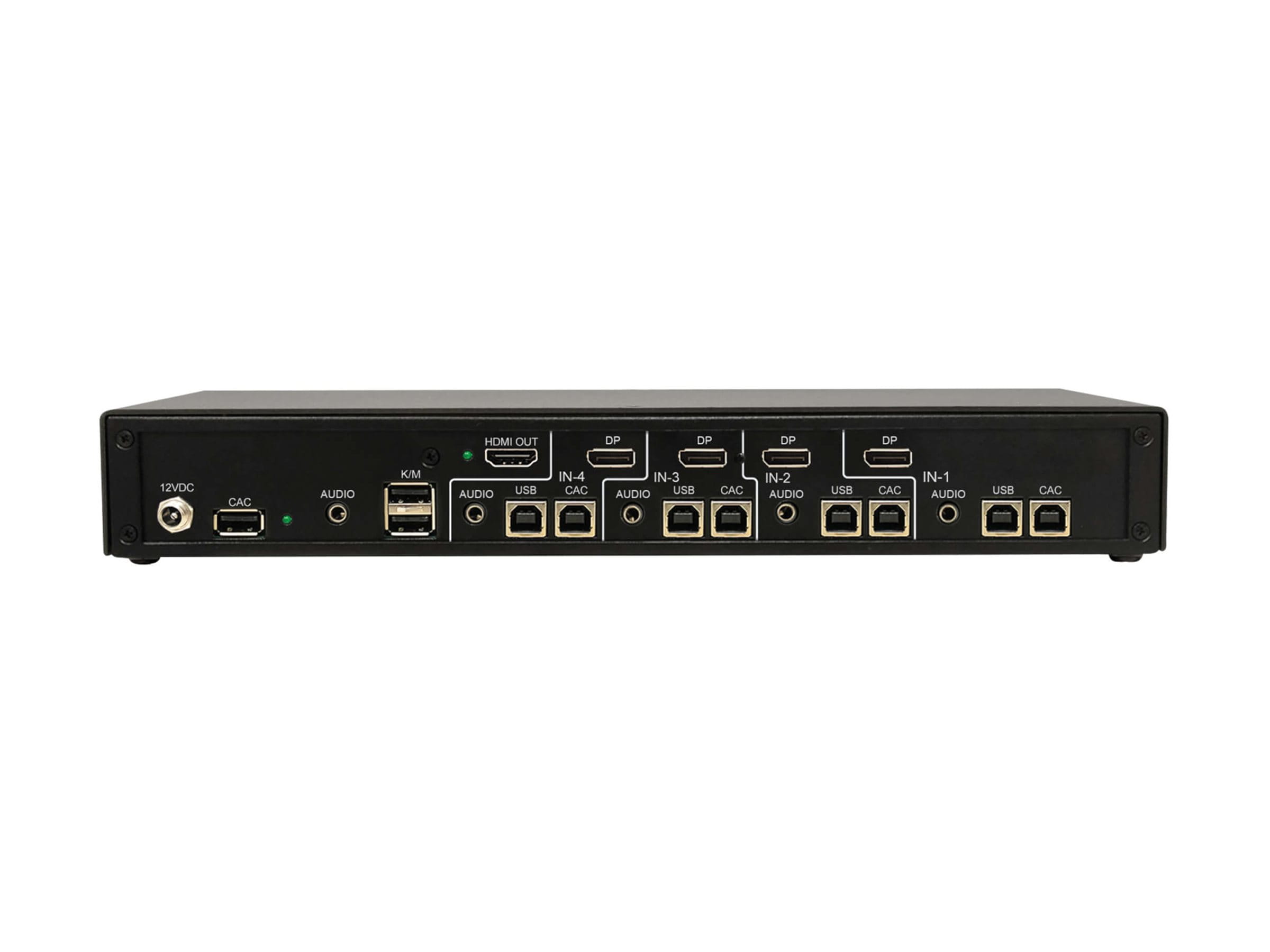 Tripp Secure KVM Switch, 4-Port, Single Head, DP to HDMI (x4)