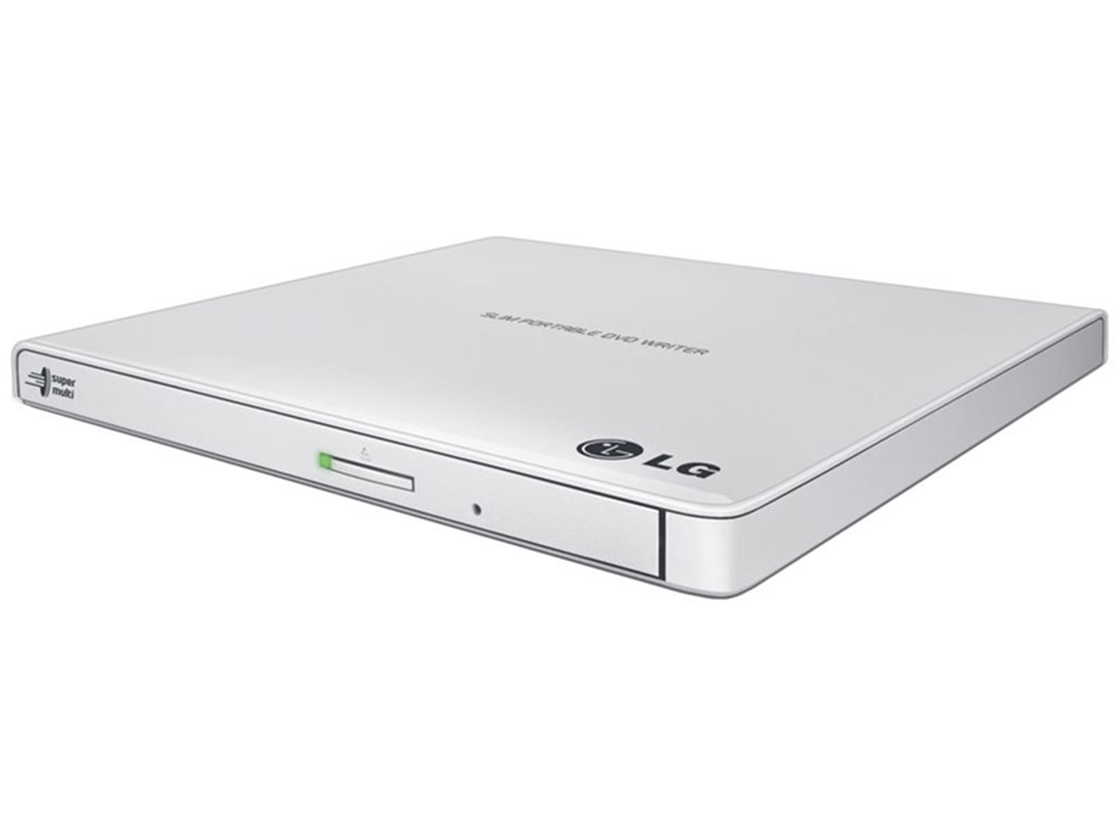 LG HLDS GP57EW40 Dvd-Brenner slim USB 2.0 weiss - DVD-Brenner - CD: 8x