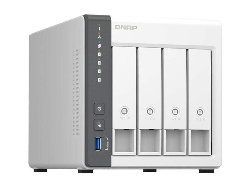 QNAP TS-433 - NAS-Server - 4 Schächte - SATA
