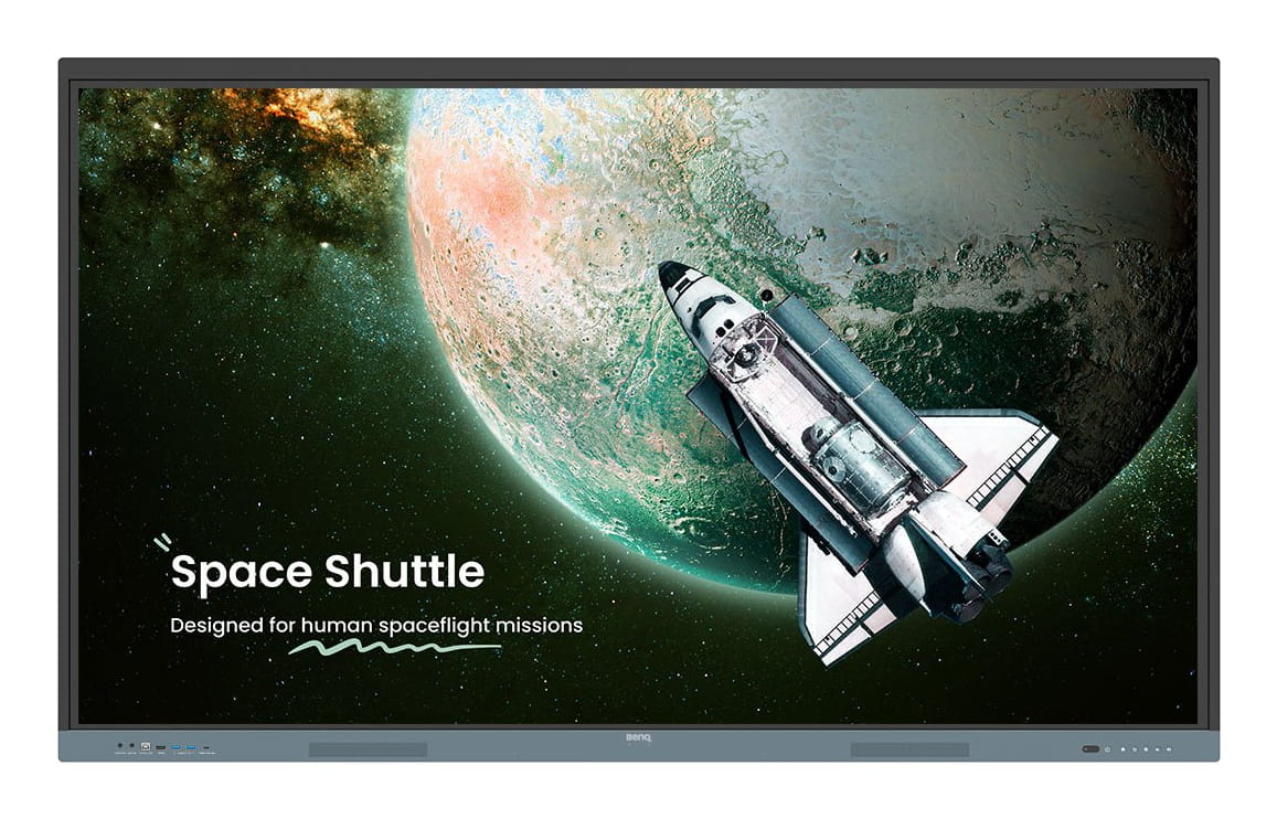 BenQ Board Pro RE6504 - 165 cm (65") Diagonalklasse RP04 Series LCD-Display mit LED-Hintergrundbeleuchtung - Bildung - mit interaktives Whiteboard integriert, Touchscreen (Multitouch)