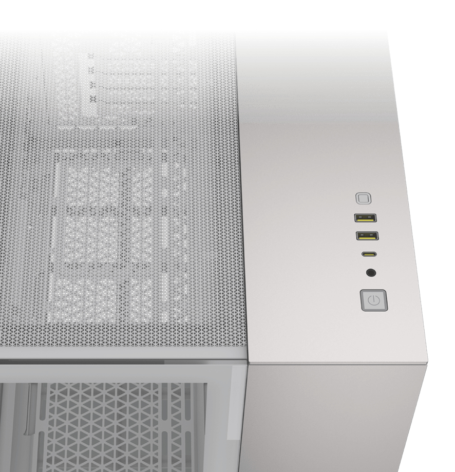 Corsair 2500X - Mid tower - micro ATX - Seitenteil mit Fenster (gehärtetes Glas)