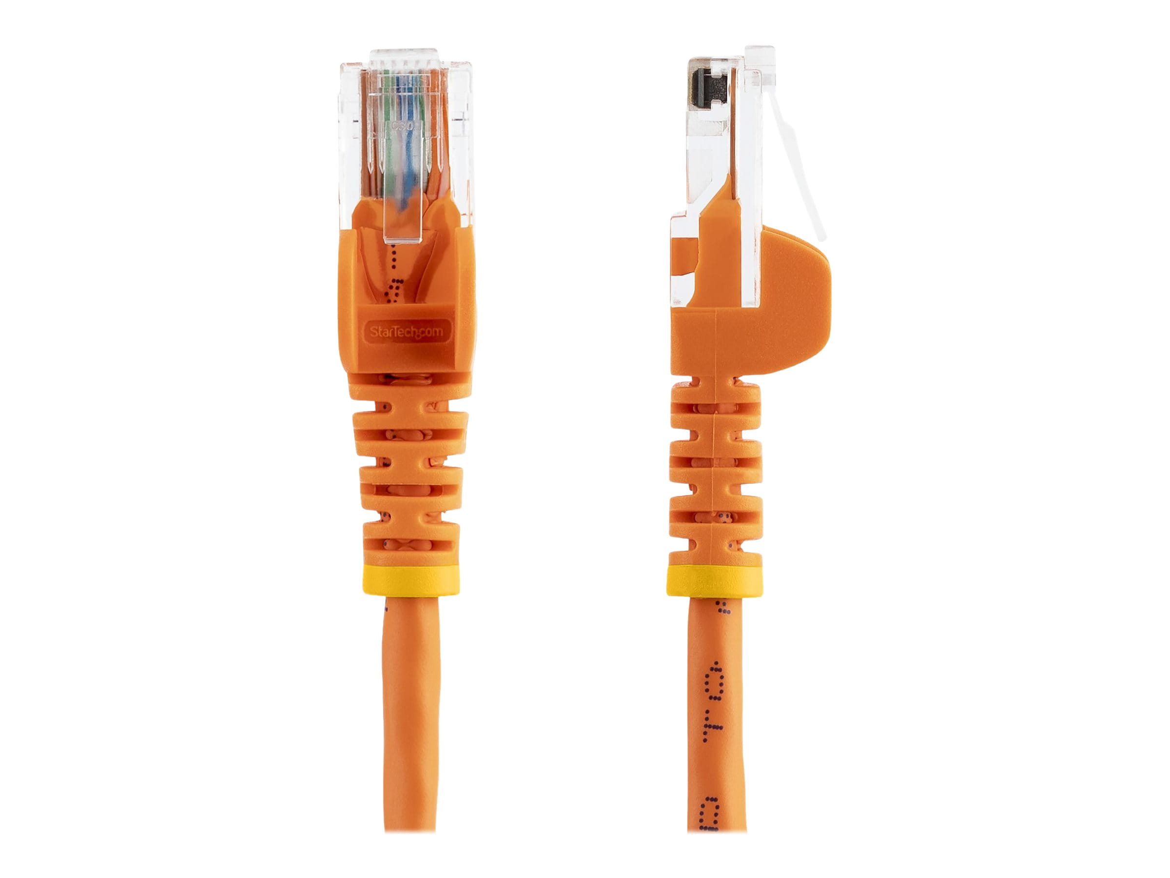 StarTech.com 1m Cat5e RJ45 UTP Netzwerkkabel Snagless - Cat 5e Patchkabel - Orange - Stecker / Stecker - Patch-Kabel - RJ-45 (M)