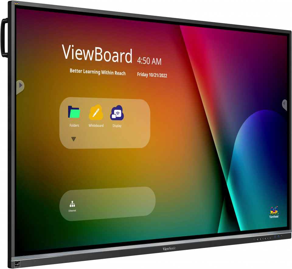 ViewSonic IFP8650-5, 2,18 m (86"), 1913 x 1084 mm, 350 cd/m², 1,07 Milliarden Farben, 3840 x 2160 Pixel, 4K Ultra HD