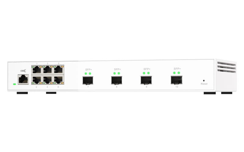 QNAP QSW-M2106-4S - Switch - managed - 6 x 2.5GBase-T