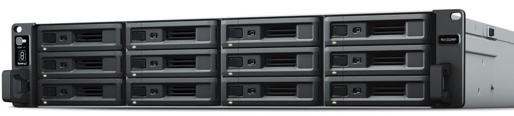 Synology RX1223RP Expansion Unit - Speichergehäuse - 12 Schächte (SATA)