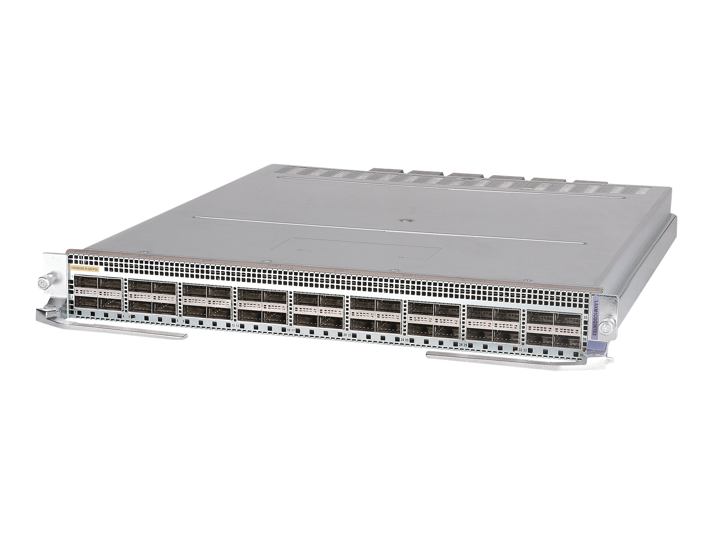 HPE FlexFabric 12900E 36-Port 100GbE QSFP28 Type X Module