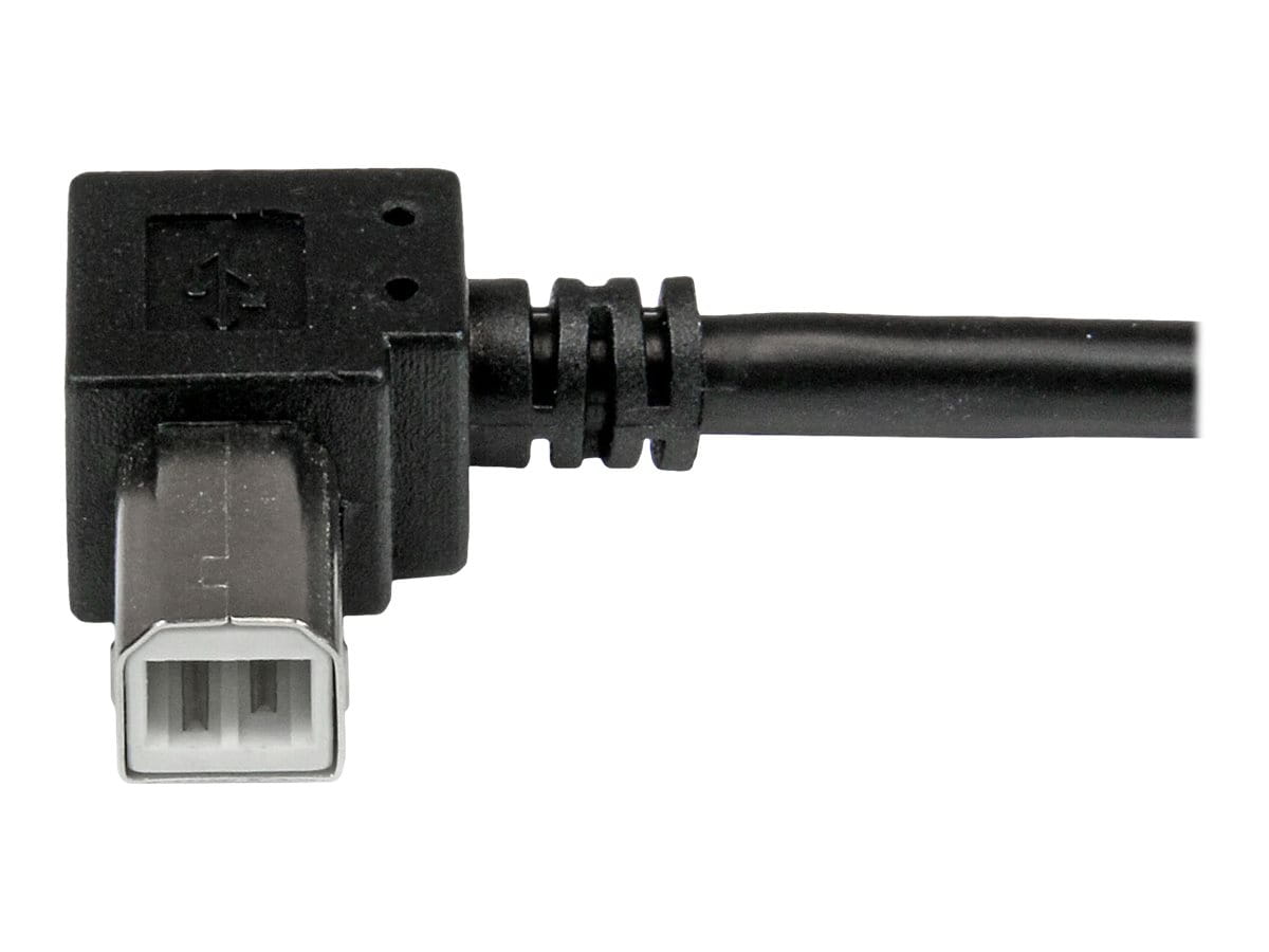 StarTech.com 2m USB 2.0 A auf B Kabel rechts gewinkelt - St/St - USB Druckerkabel - USB-Kabel - USB Typ B (M)
