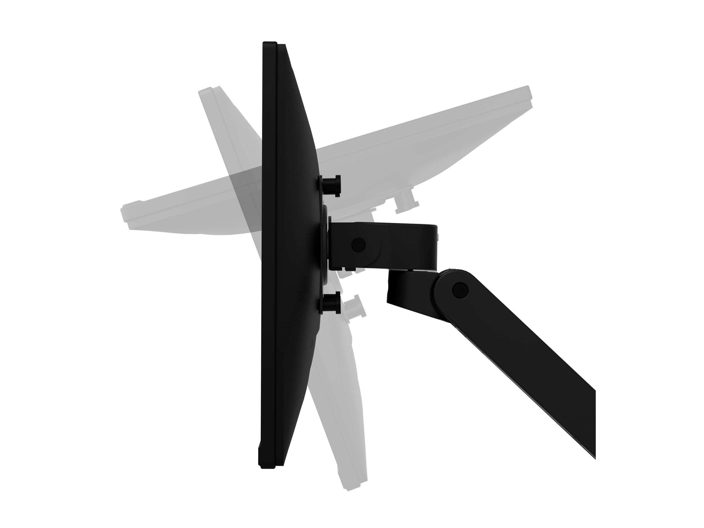 Ergotron LX Pro - Befestigungskit (Gelenkarm) - modular - für LCD-Display - Schwarz - Bildschirmgröße: bis zu 86,4 cm (bis zu 34 Zoll)