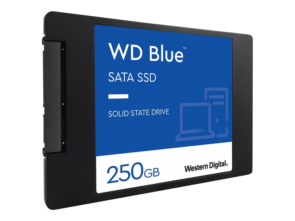 WD Blue 3D NAND SATA SSD WDS250G2B0A - SSD - 250 GB - intern - 2.5" (6.4 cm)
