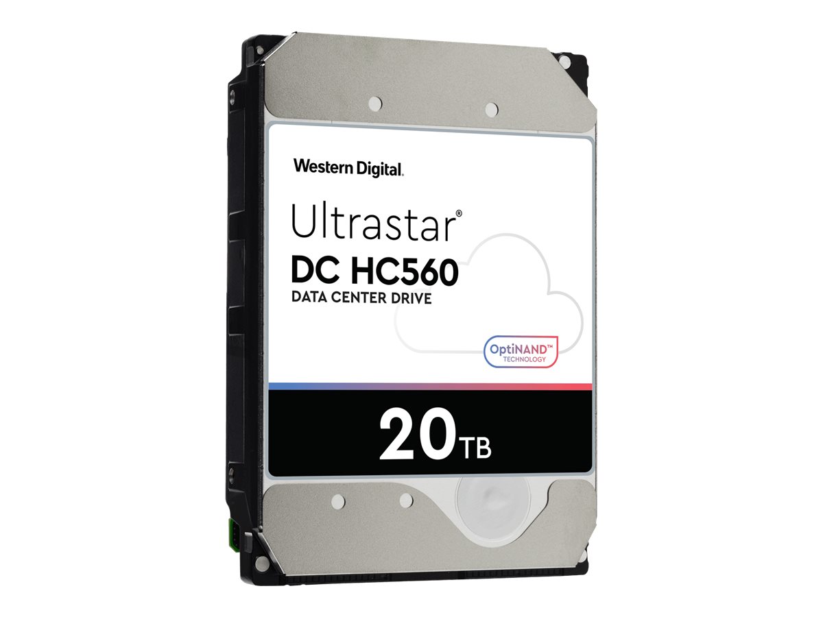 WD Ultrastar DC HC560 - Festplatte - 20 TB - intern - 3.5" (8.9 cm) WD Ultrastar DC HC560 - Festplatte - 20 TB - intern - 3.5" (8.9 cm)