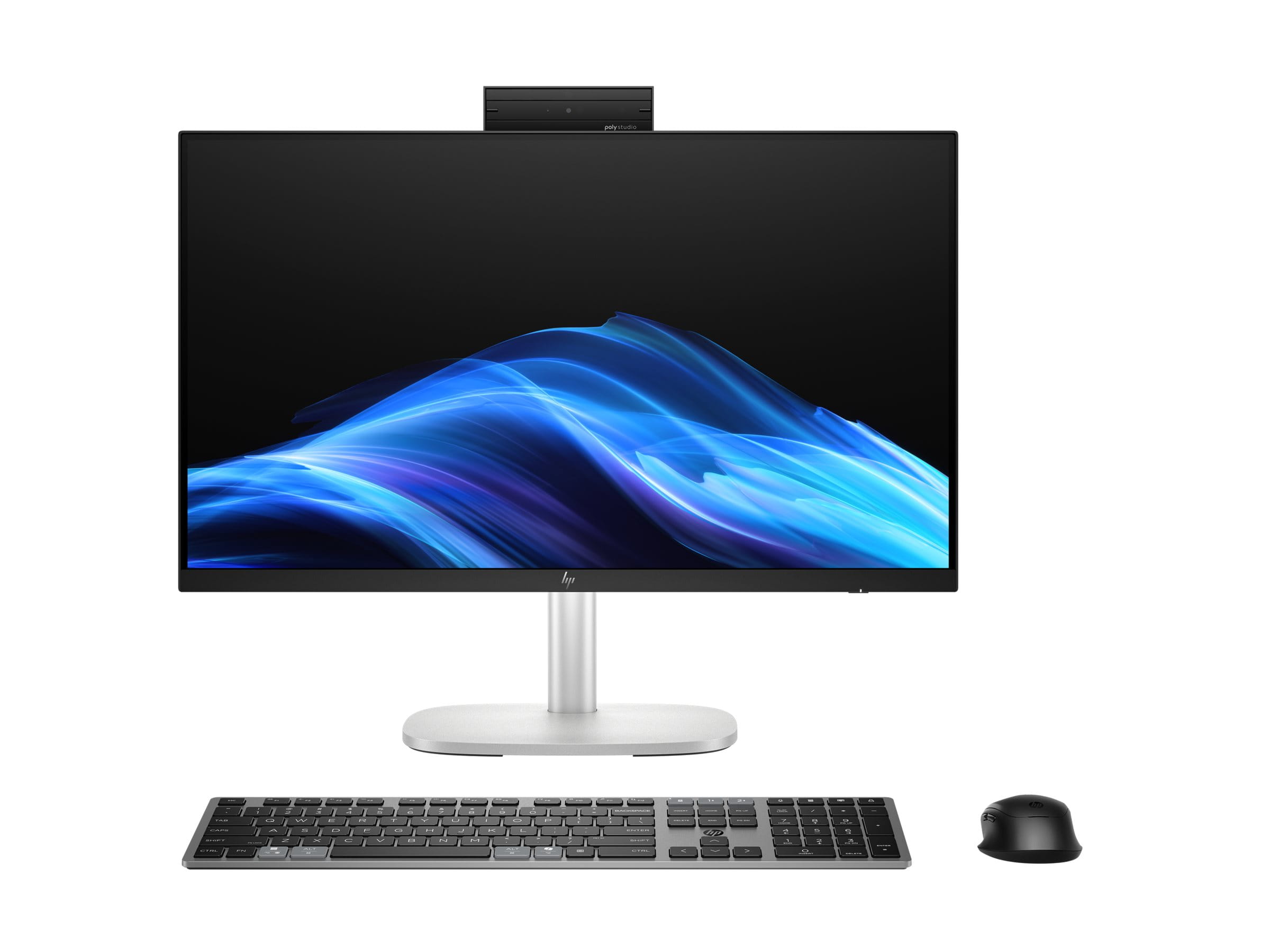 HP EliteStudio 8 G1i AI - All-in-One - Core Ultra 5 235 / 3.4 GHz - vPro Enterprise - RAM 16 GB - SSD 512 GB - NVMe - Intel Graphics - 1GbE, Wi-Fi 6, Wi-Fi 7, Bluetooth - WLAN: 802.11a/b/g/n/ac/ax/be, Bluetooth 5.4 - Win 11 Pro - Monito