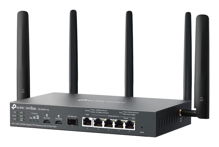 TP-LINK Omada ER706WP-4G V1 - Wireless Router