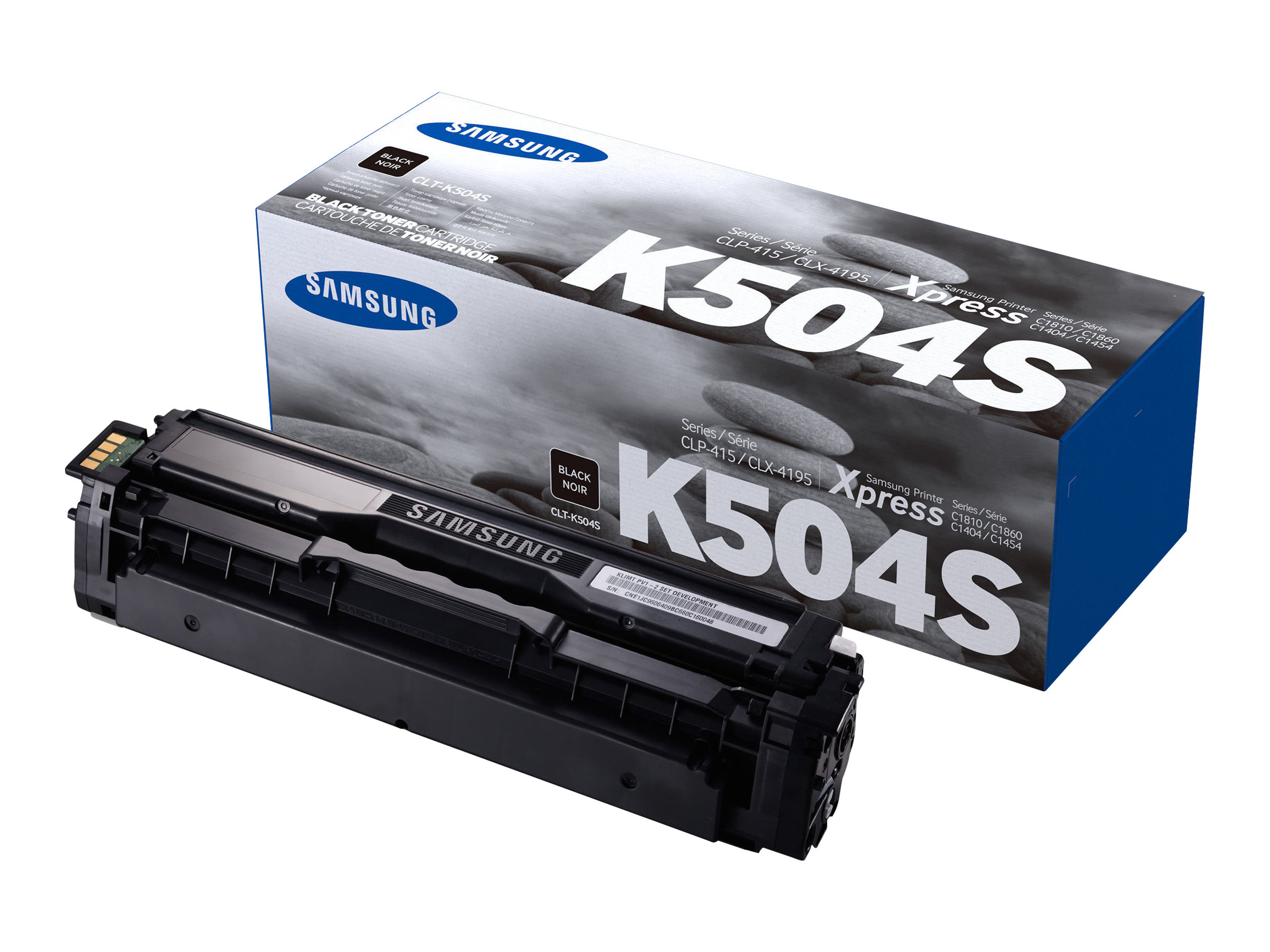 HP Samsung CLT-K504S - Schwarz - Original - Tonerpatrone (SU158A)