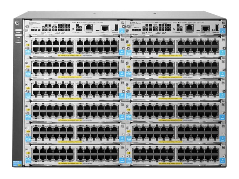 HPE Aruba Networking 5412R zl2 - Switch - managed - an Rack