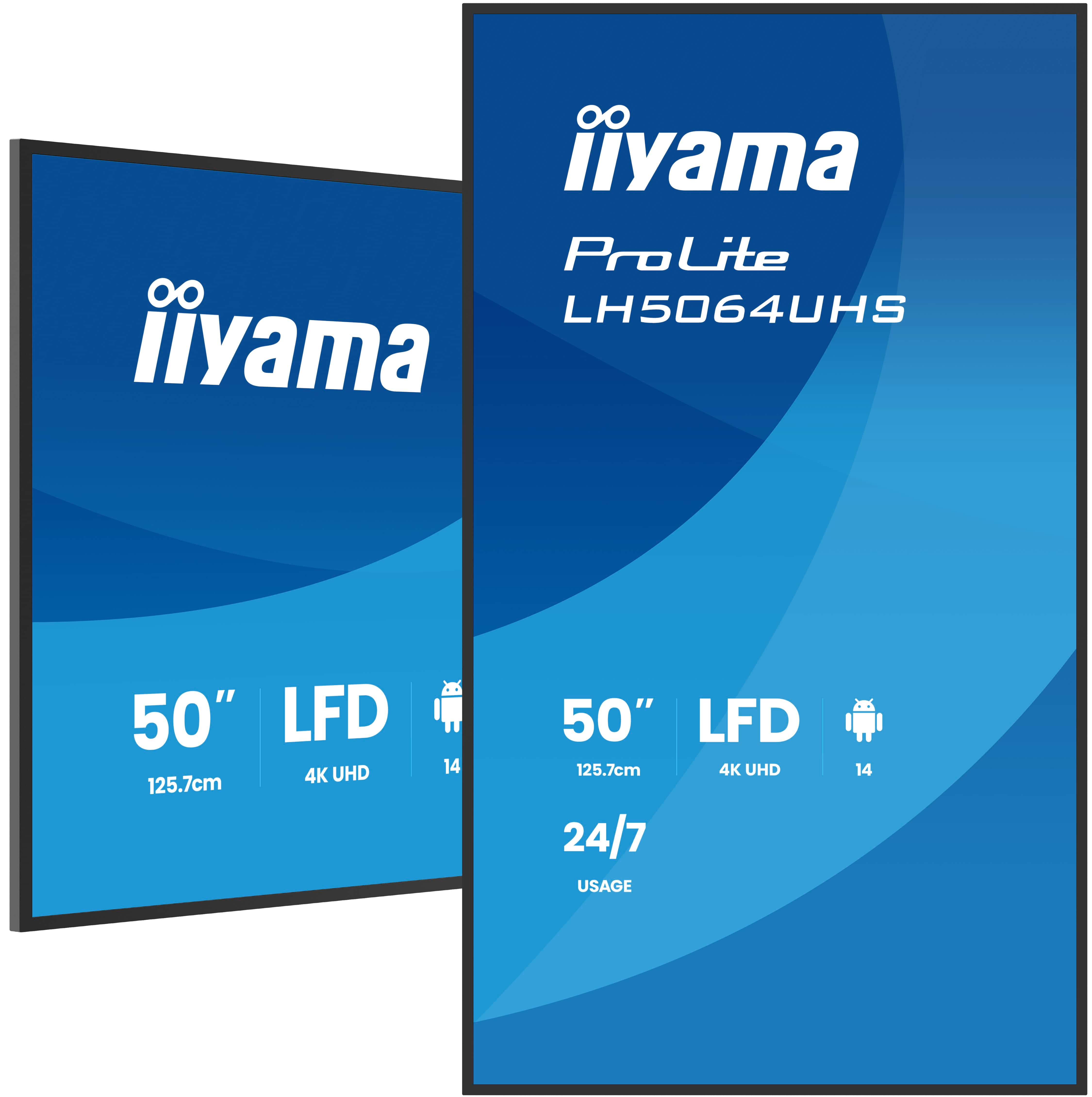 Iiyama ProLite LH5564UHS-B1AG - 140 cm (55") Diagonalklasse (138.7 cm (54.6")