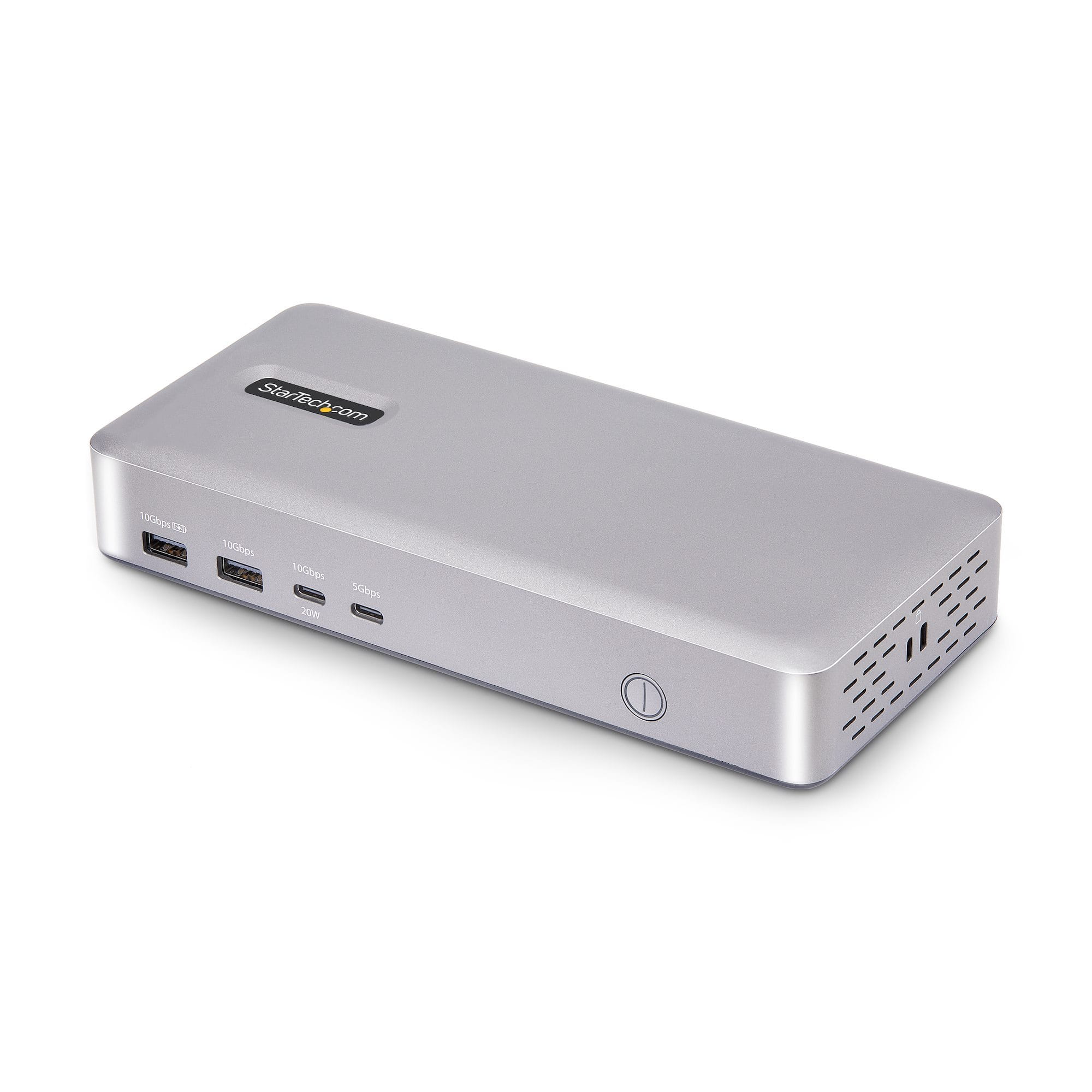 StarTech.com USB4 Docking Station, USB-C 40Gbps, Dual Video HDMI, Up to 2x 4K 60Hz 4:4:4 (RGB)