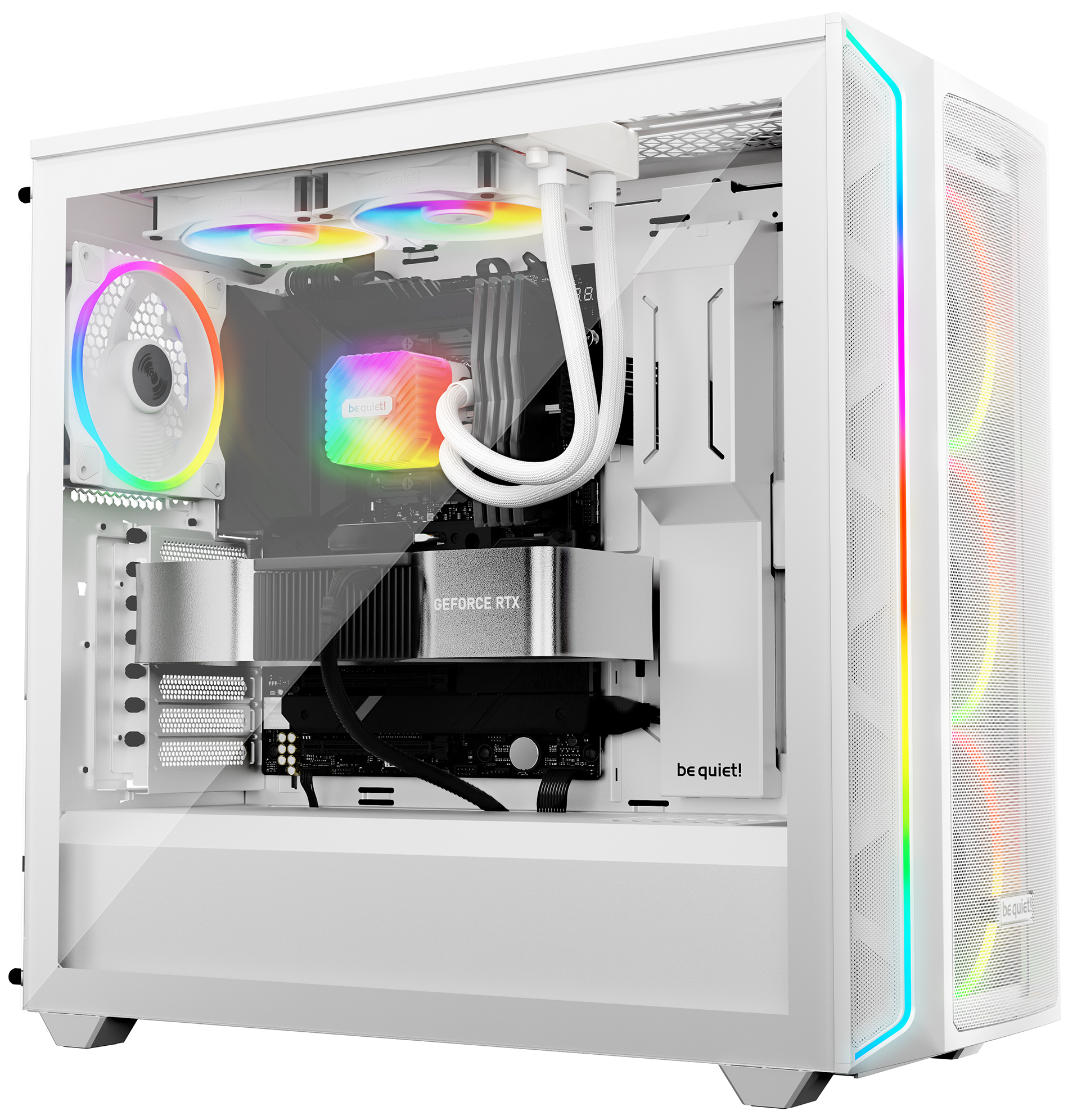 Be Quiet! Light Loop - Prozessor-Flüssigkeitskühlsystem - Kühlergröße: 240 mm - (für: AM5, AM4, LGA1851, LGA1700, LGA1200, LGA1150, LGA1151, LGA1155)