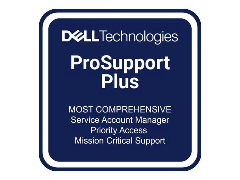 Dell Erweiterung von 3 jahre Next Business Day auf 5 jahre ProSupport Plus 4H Mission Critical - Serviceerweiterung - Arbeitszeit und Ersatzteile (für Server)