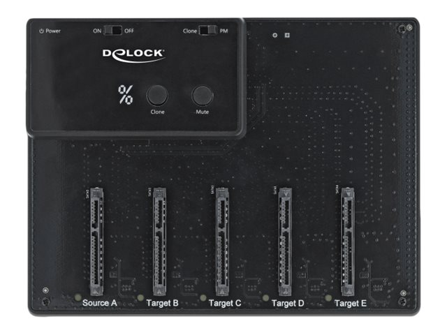 Delock 777 - HDD-Dockingstation Schächte: 5 - 2.5" (6.4 cm)