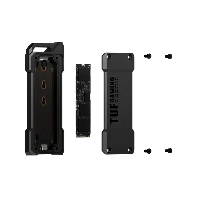 ASUS TUF Gaming A1 - Speichergehäuse - M.2 - M.2 NVMe Card - USB 3.2 (Gen 2)