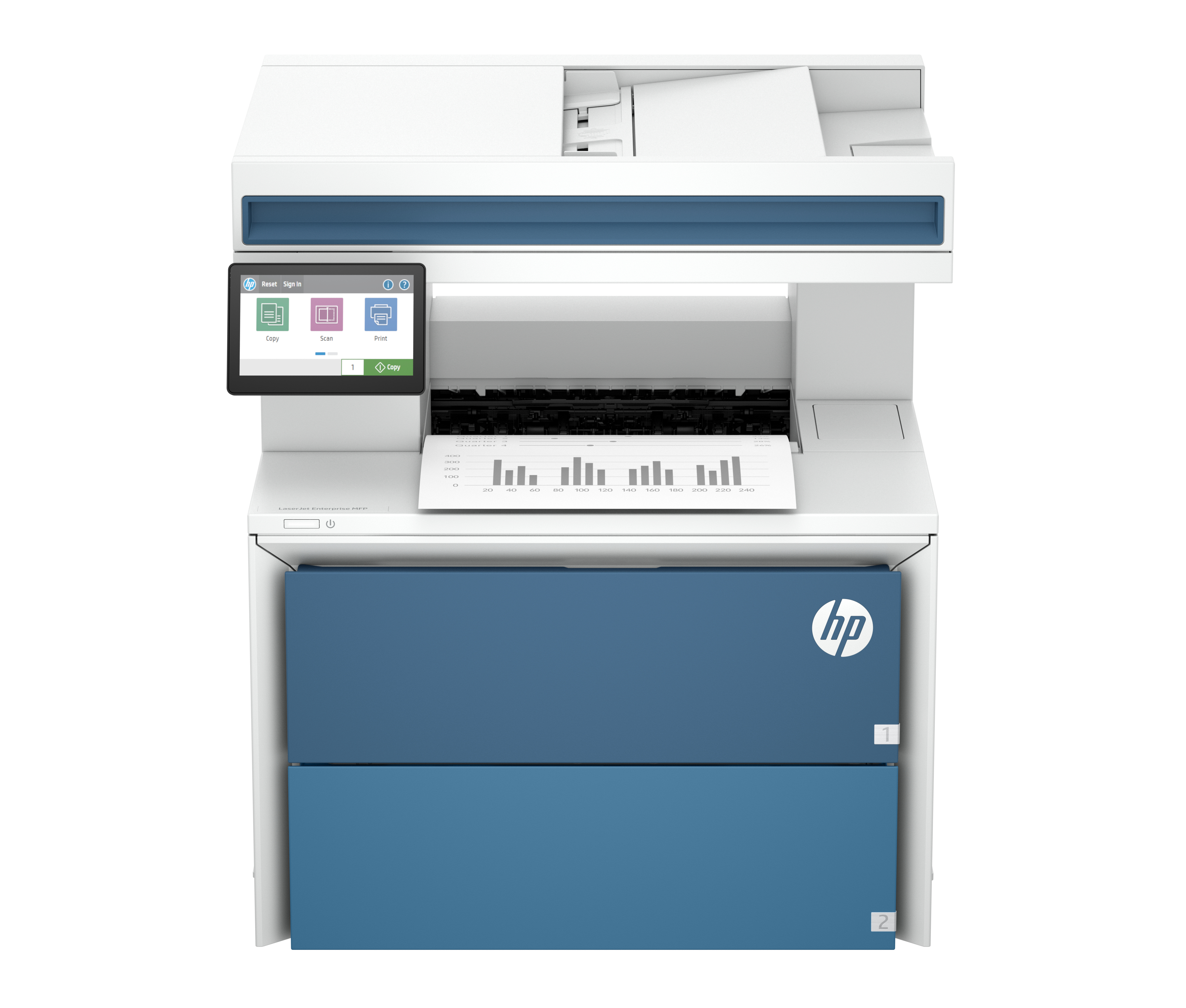 HP LaserJet Enterprise MFP 5601dn - Multifunktionsdrucker - s/w - Laser - Legal (216 x 356 mm)