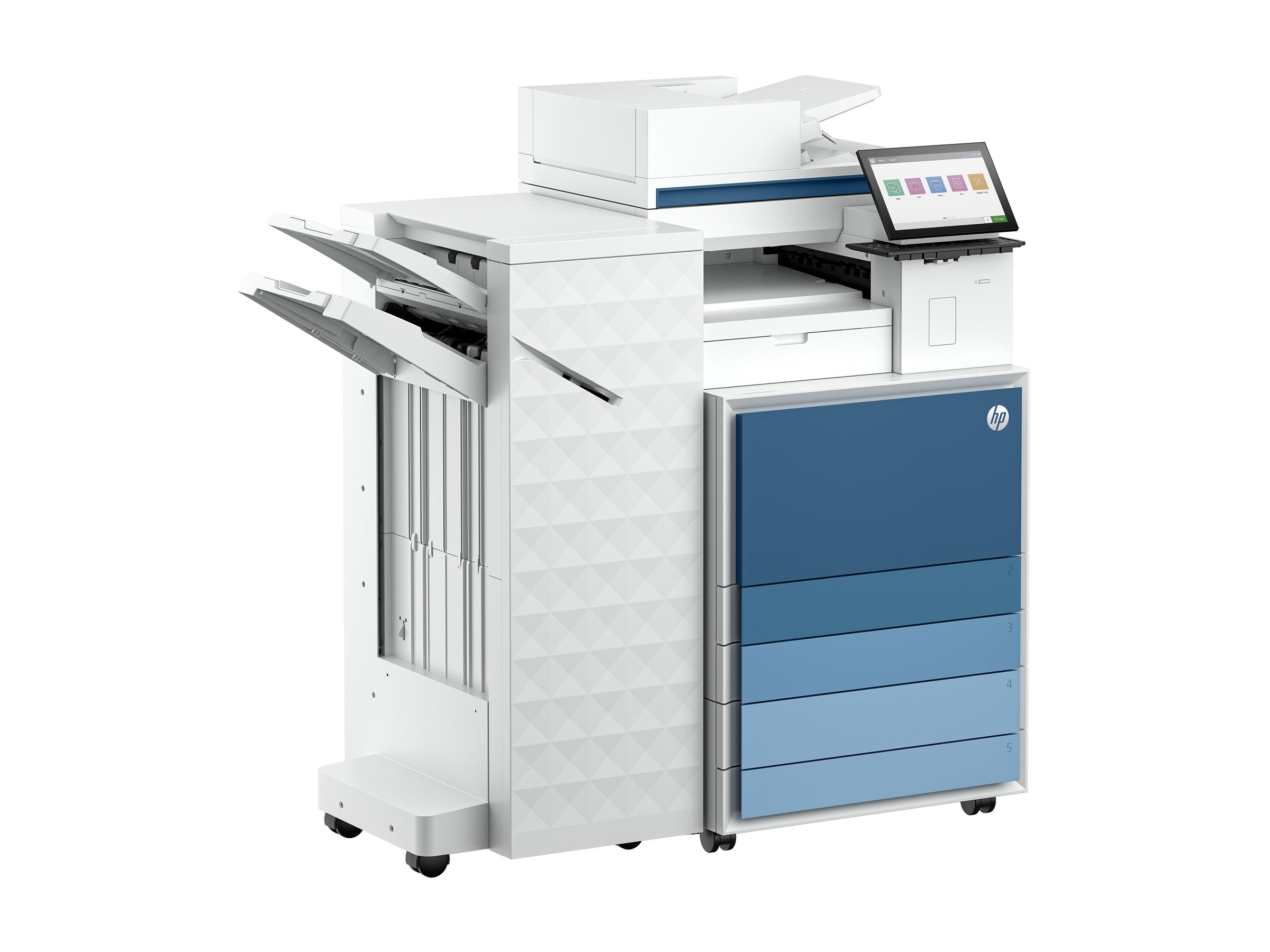 HP LaserJet Enterprise Flow MFP 8601z+ - Multifunktionsdrucker - s/w - Laser - A3 (297 x 420 mm)