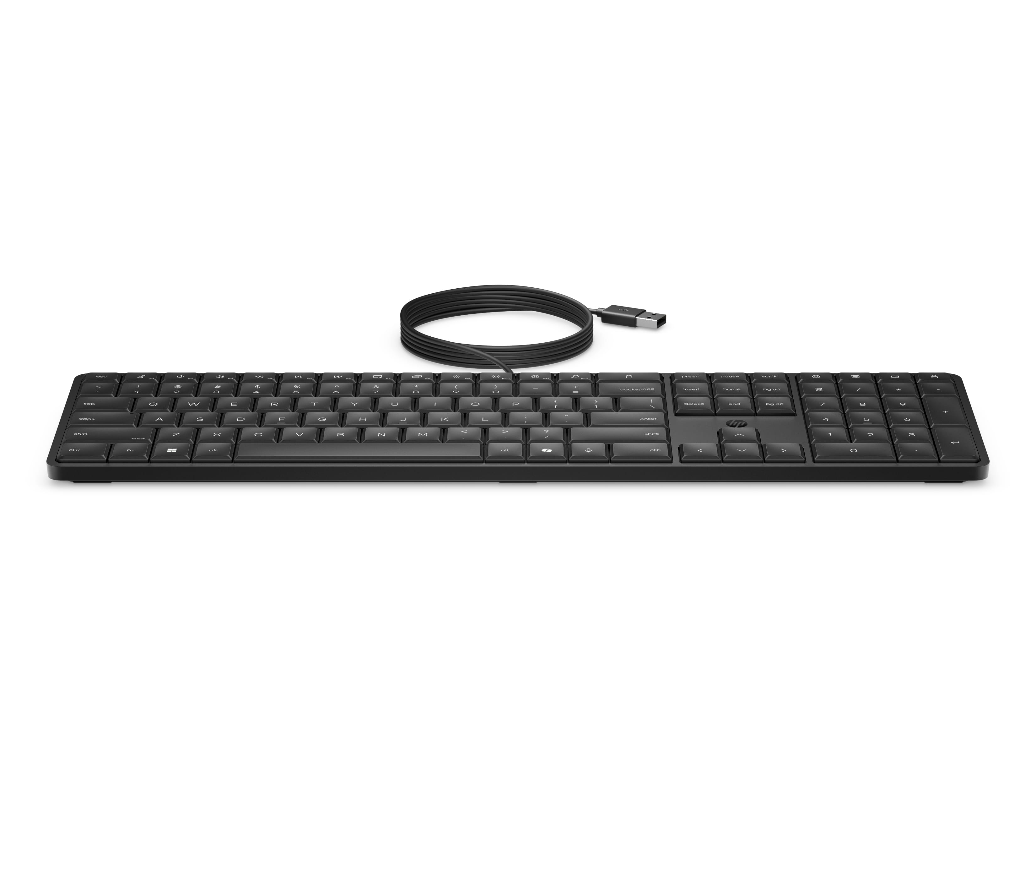 HP 175K - Tastatur - flaches Profil - full size
