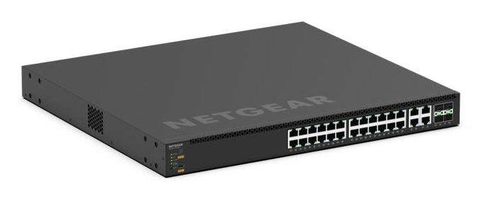 Netgear M4350-24M4X4V - Switch - L3 - managed - 24 x 100/1000/2.5G (PoE++)
