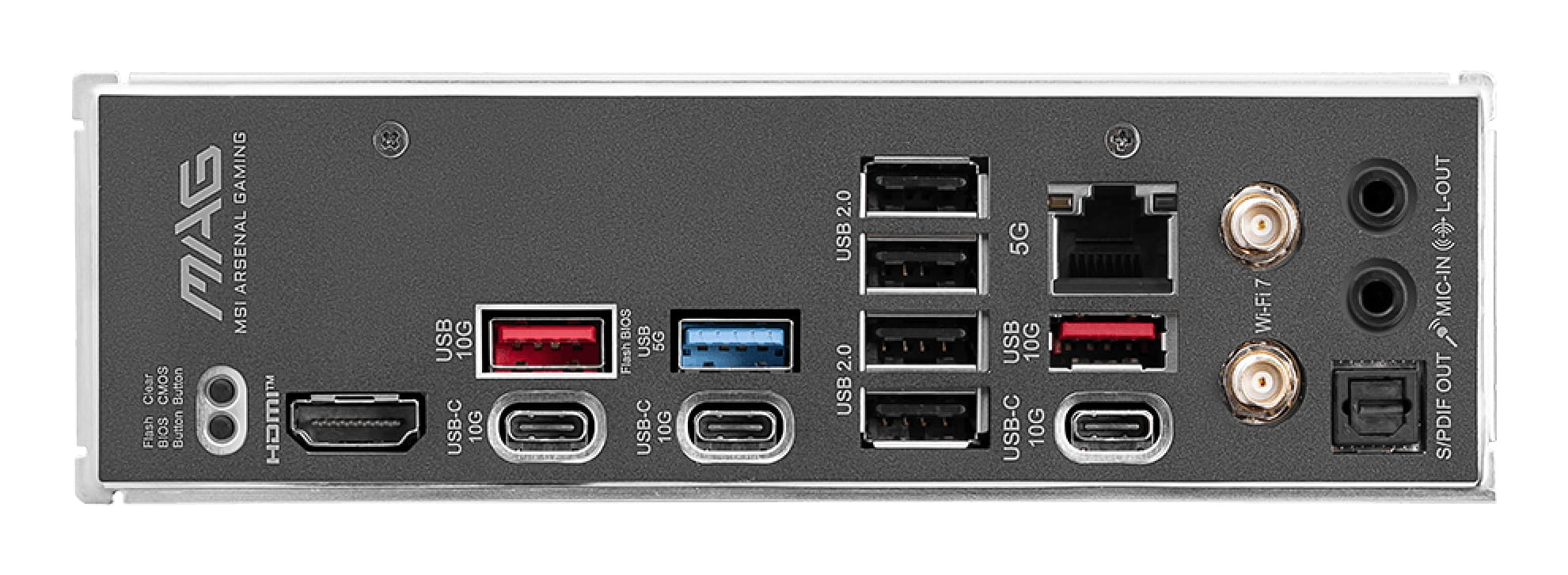 MSI MAG B850 TOMAHAWK MAX WIFI - Motherboard - ATX - Socket AM5 - AMD B850 Chipsatz - USB-C 3.2 Gen 2x2, USB-C 3.2 Gen2, USB 3.2 Gen 1, USB 3.2 Gen 2 - 5 Gigabit Ethernet, Wi-Fi 7, Bluetooth - Onboard-Grafik (CPU erforderlich)