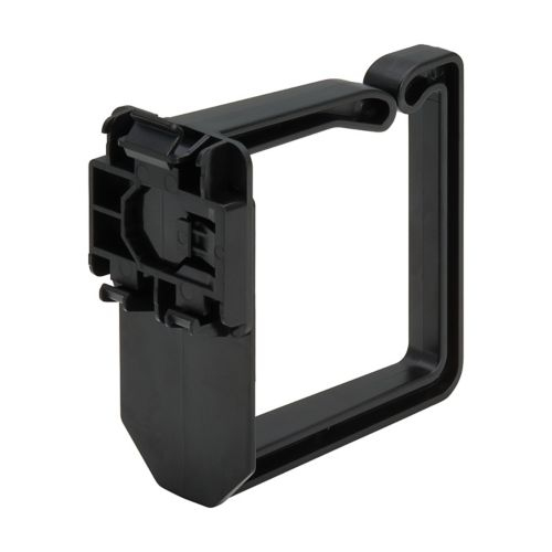 Eaton Tripp Lite Series Cable Management D-Rings for DIN Rails - Multi-Angle, 2U, Black, 2 Pack - D-Ring-Kabelführungskit (horizontal / vertikal)