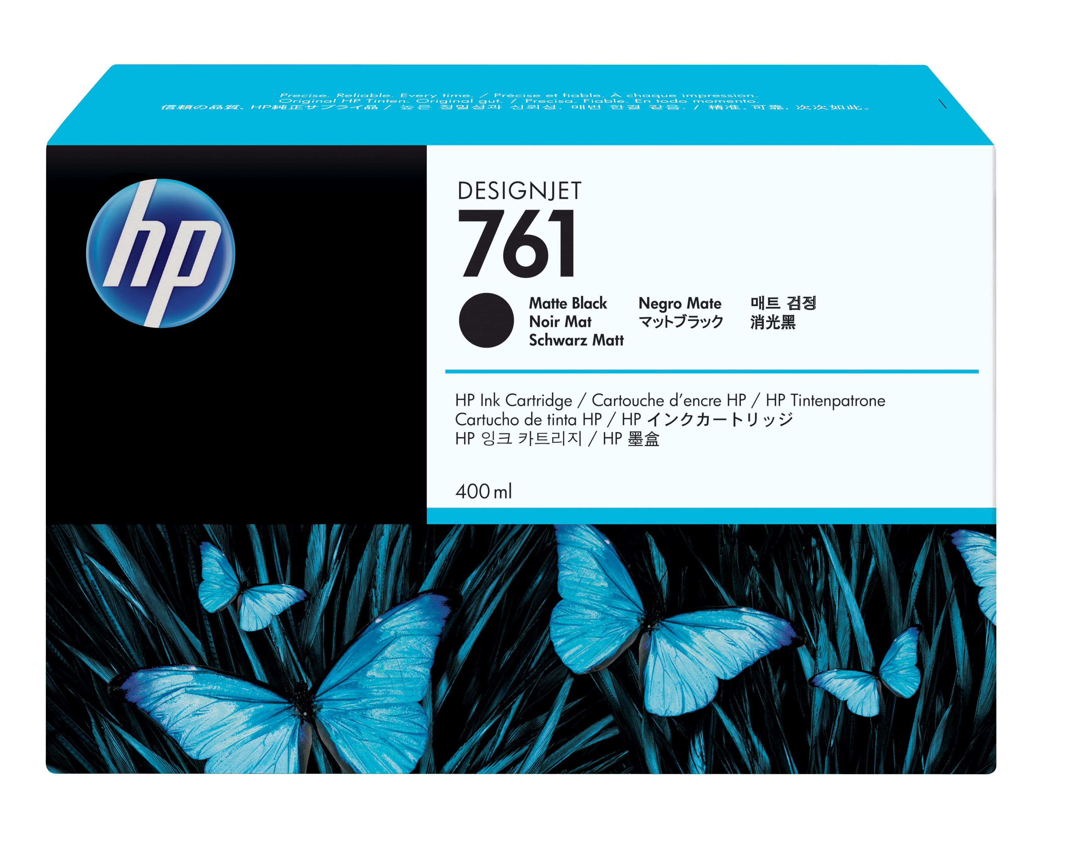 HP 761 - 400 ml - mattschwarz - original - DesignJet