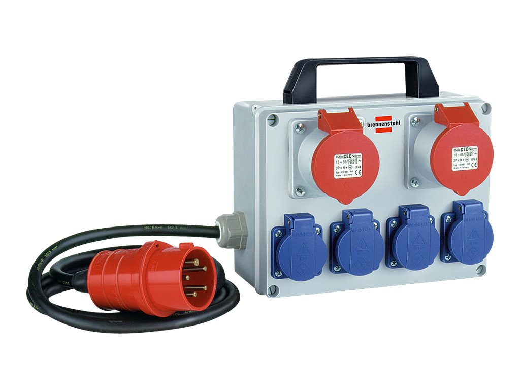Brennenstuhl BKV 2/4 T IP44 - Stromverteilungseinheit
