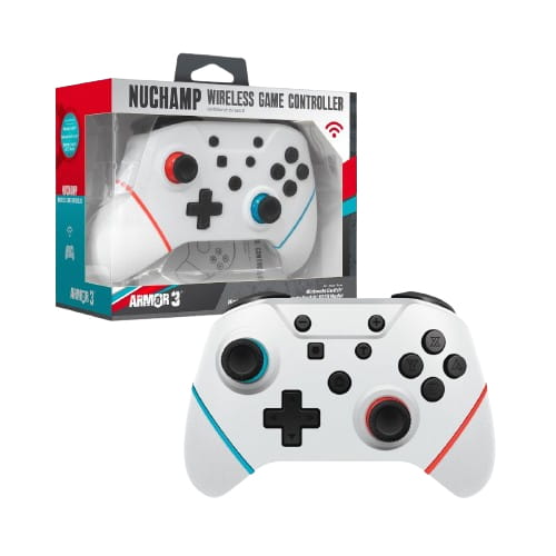 Hyperkin Armor3, Gamepad, Nintendo Switch, Nintendo Switch Lite, Turbo-Taste, Kabellos, Bluetooth, Weiß