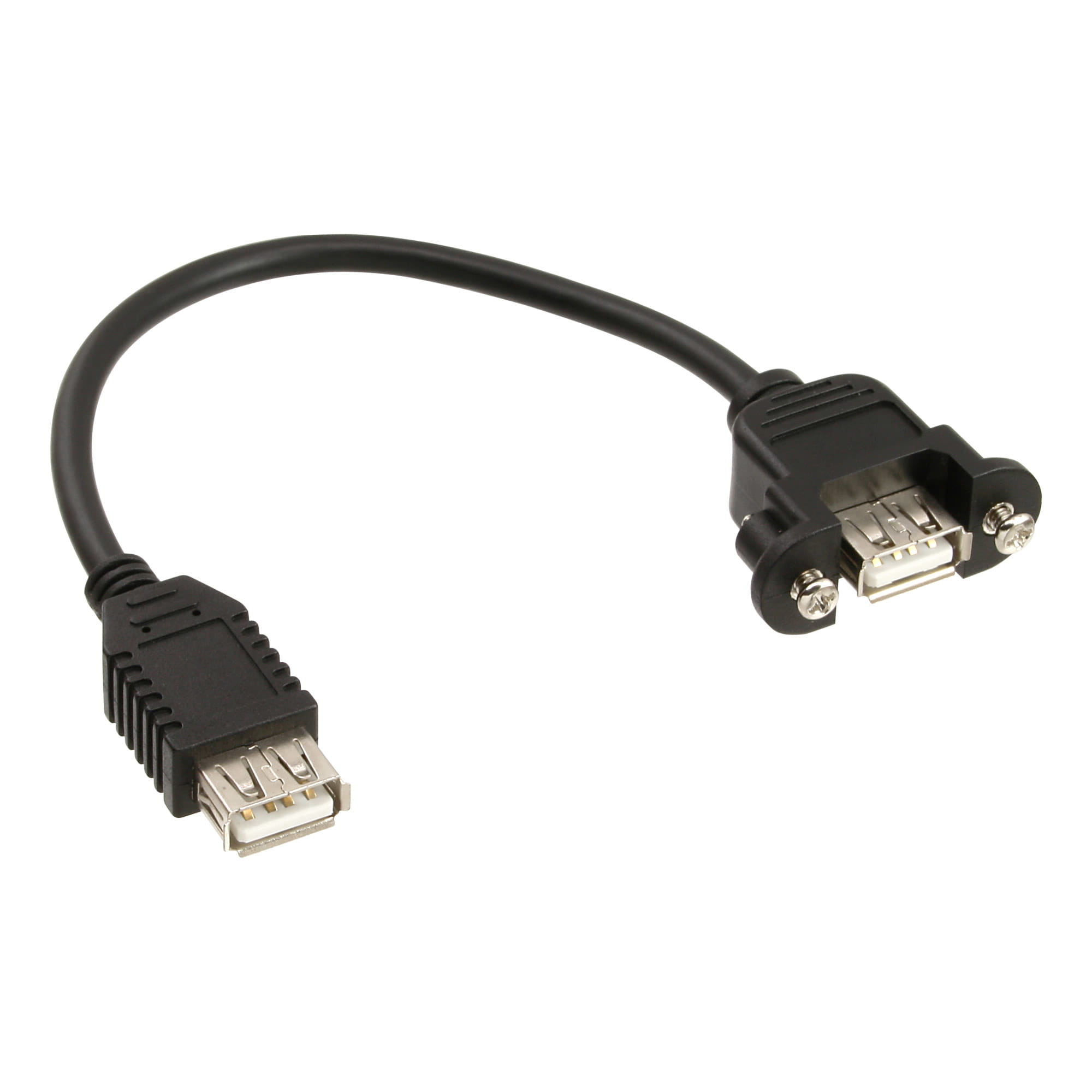 InLine USB 2.0 Adapterkabel - Buchse A auf Einbaubuchse A - 0,20m