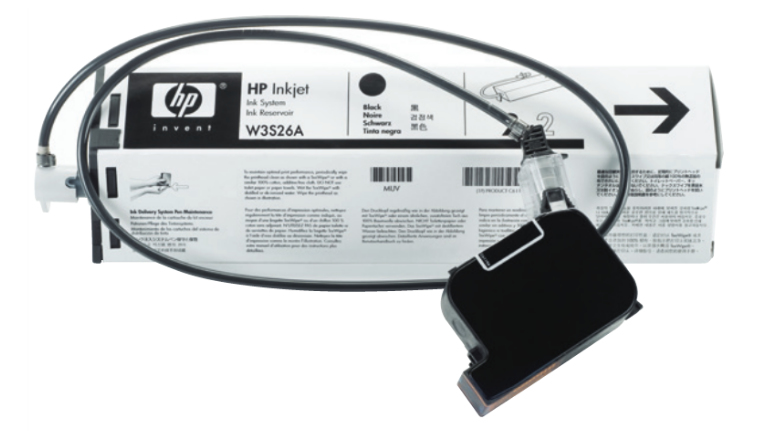 HP 2510 - 370 ml - Schwarz - original - Dark