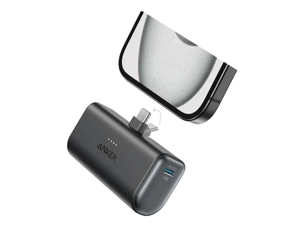 ANKER Nano - Powerbank - 5000 mAh - 22.5 watt - 3 A - IQ 3.0 - 2 Ausgabeanschlussstellen (USB-C)