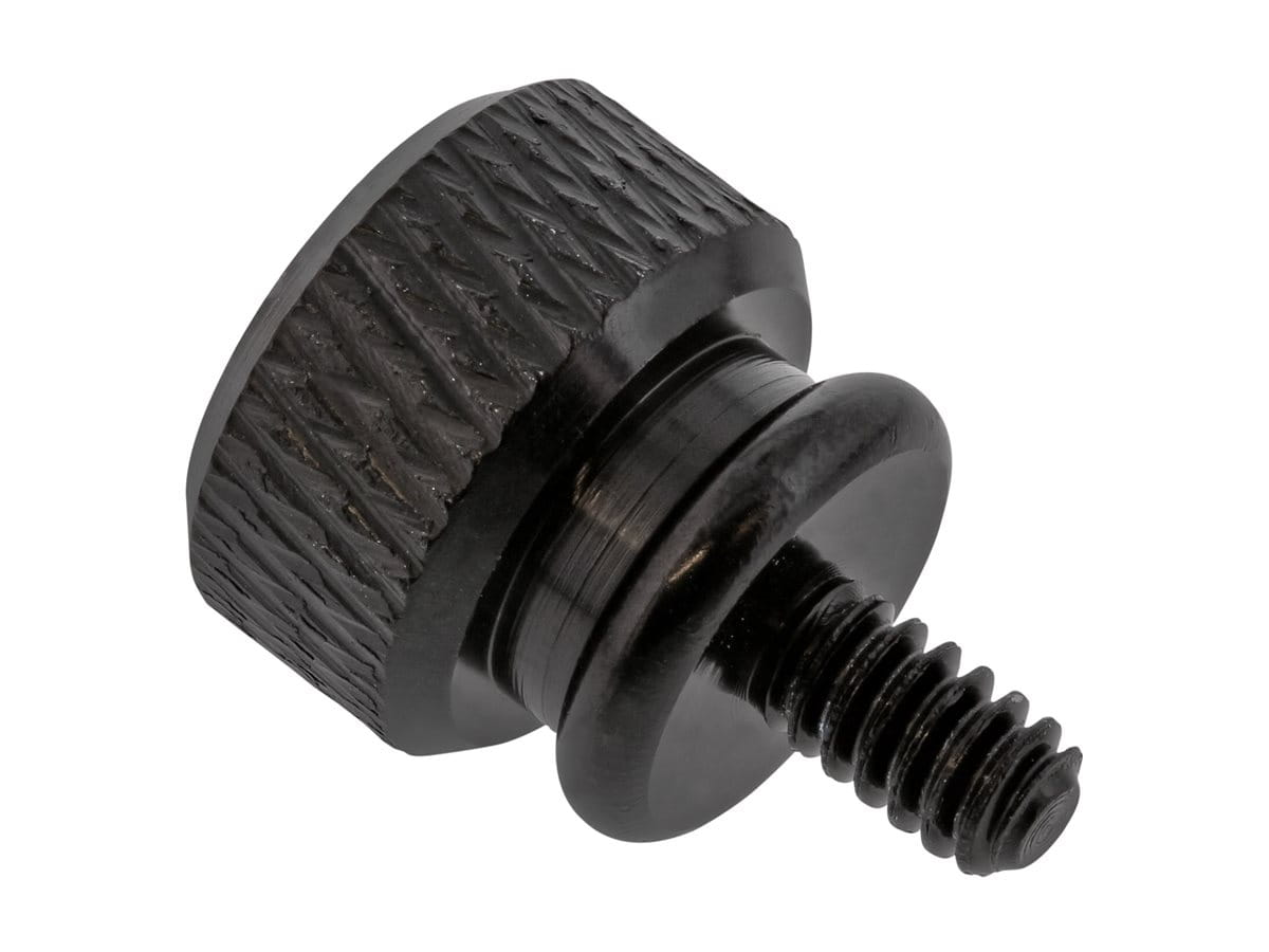 InLine Rändelschrauben für Gehäuse - Alu - schwarz - 10er Pack
