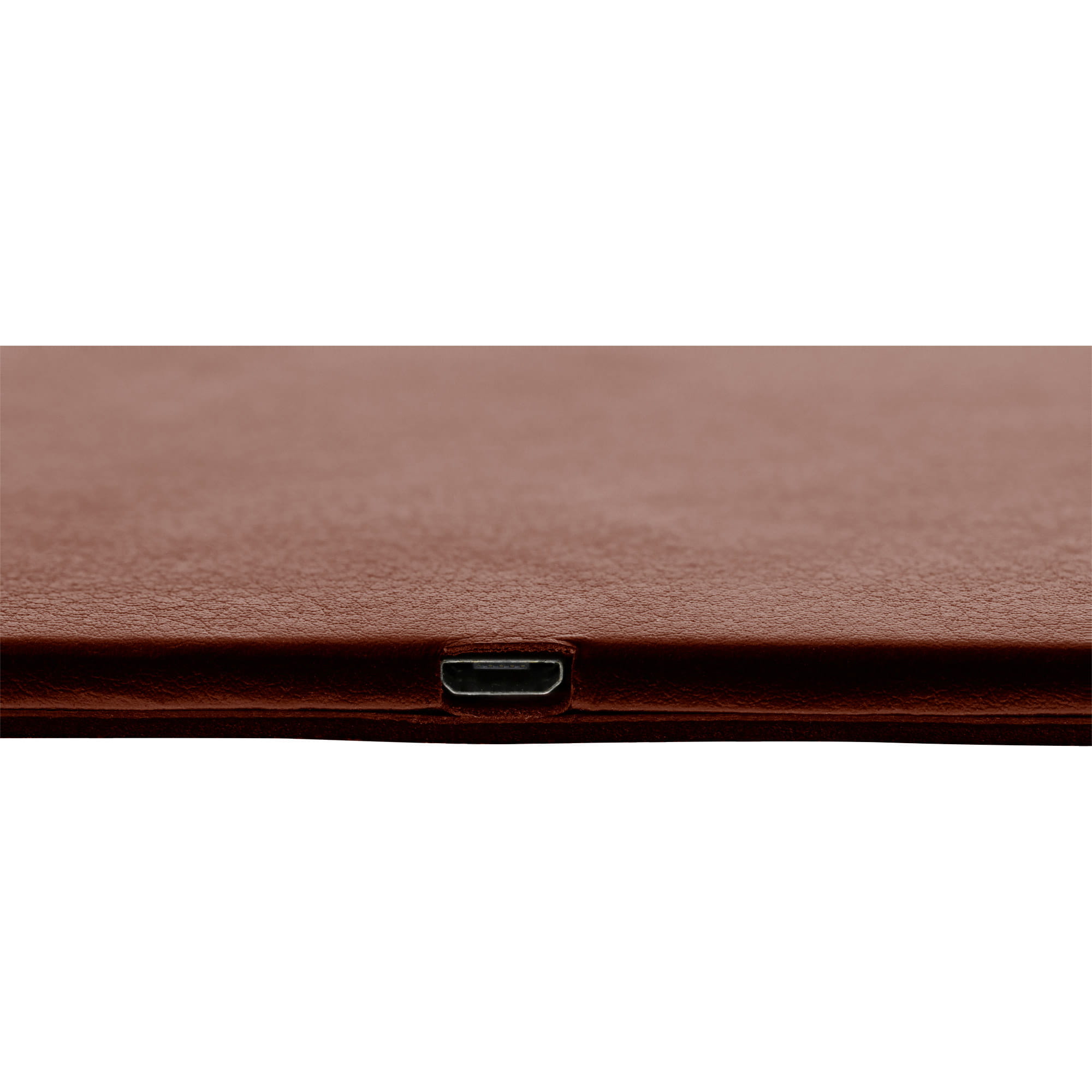 InLine Maus-Pad - Wireless Charging - 370x225x7mm - braun