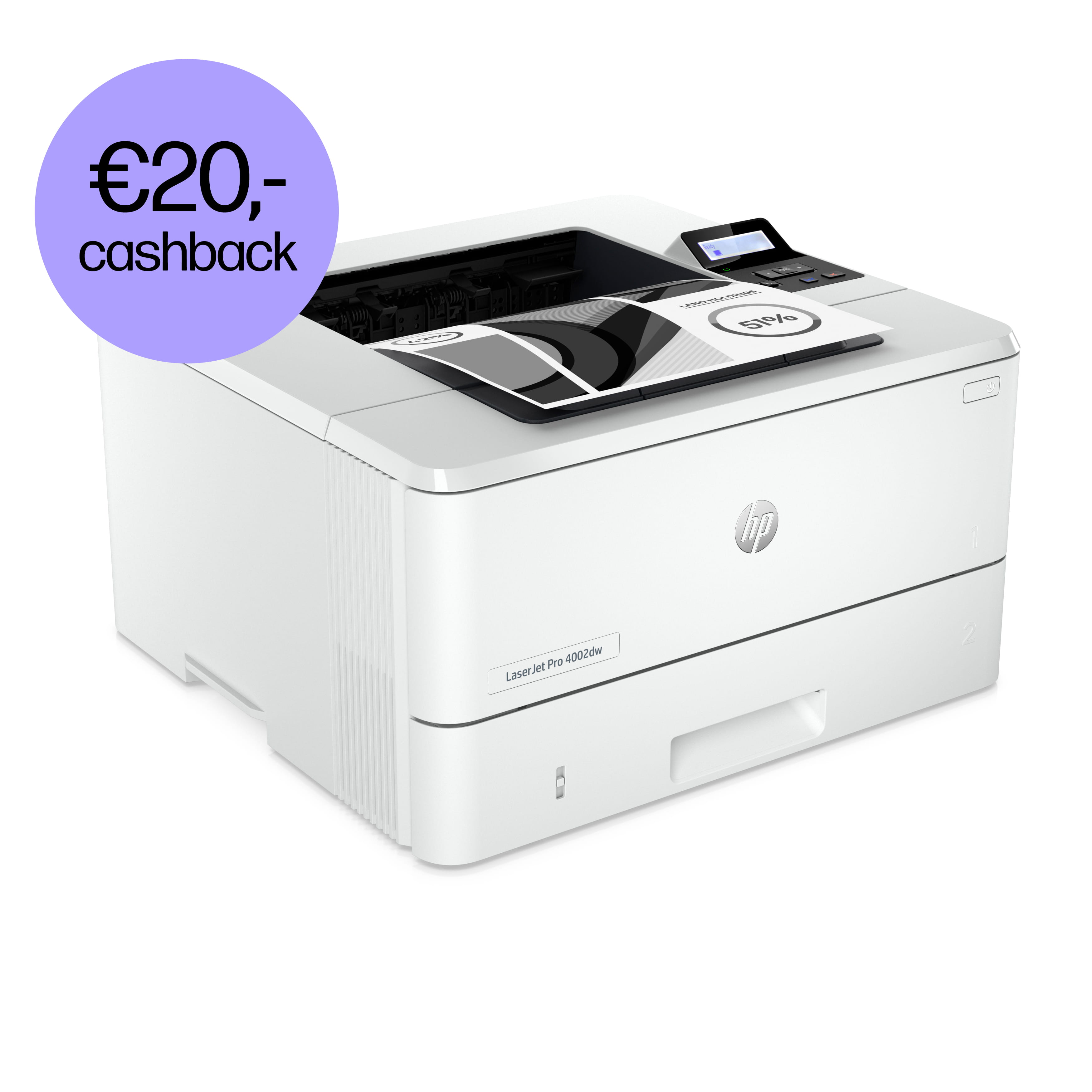 HP LaserJet Pro 4002dw - Drucker - s/w - Duplex