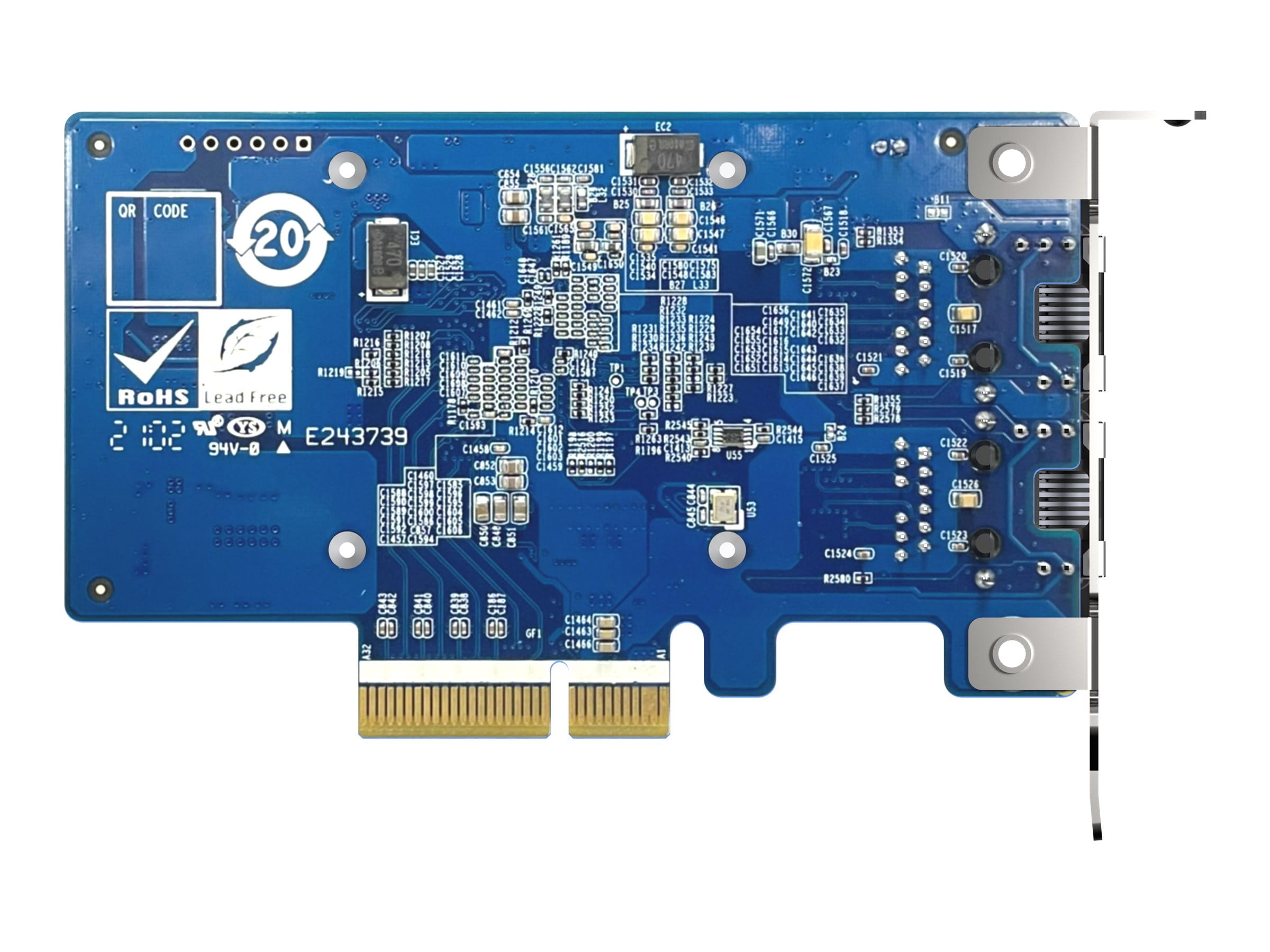 QNAP QXG-10G2T-X710 - Netzwerkadapter - PCIe
